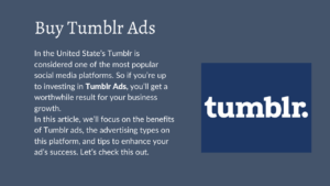 Buy Tumblr Ads